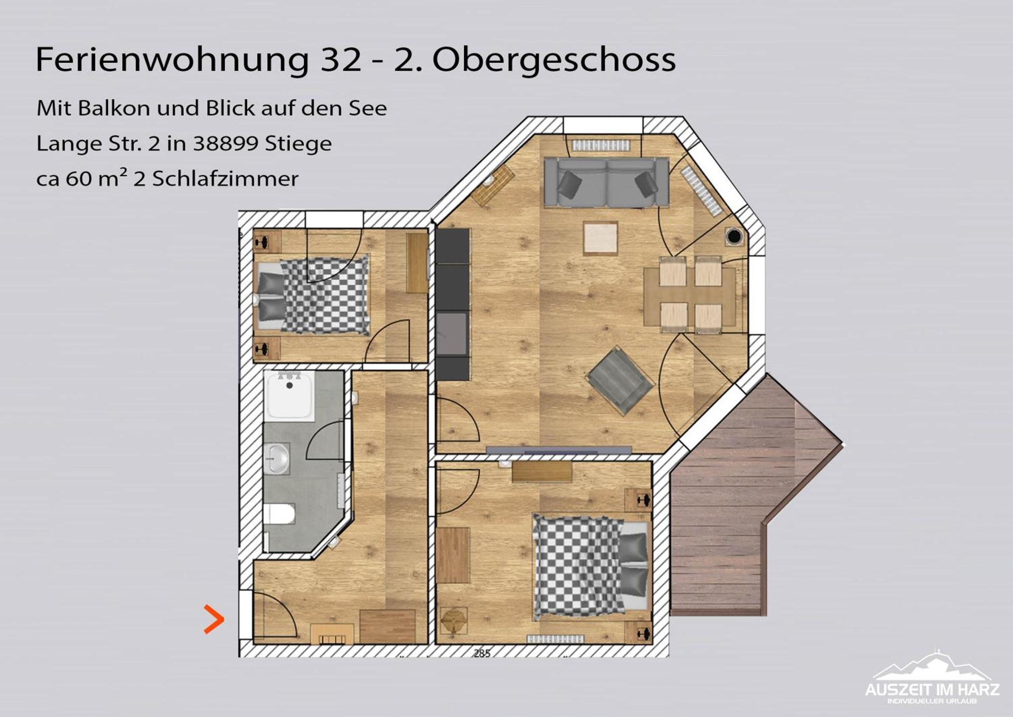 Auszeit-Im-Harz Haus 5 Wohnung 32 Stiege Εξωτερικό φωτογραφία